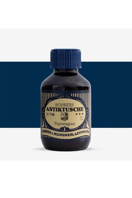 Antik Mürekkep 28-Modern Sanatçılar İçin Profesyonel 100Ml 730-Paynesgrau