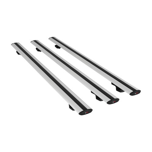 Alfa Romeo 156 (T932) SW 2000-2006 Arası ile Uyumlu BASIC Model Ara Atkı Tavan Barı Gri 3 Adet