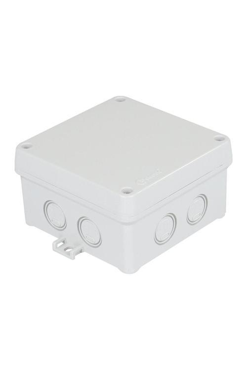 100X100X60 Vidalı-Opak Kapak H.F Alev İletmez Ip67 Termoplastik Buat