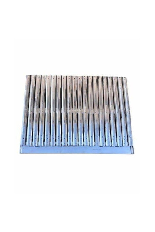 Mangal Barbekü Izgarası Paslanmaz Krom Oluklu 50X55 Cm