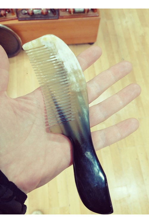 Koç Boynuzu Kemik Tarak Antistatik Keratin Etkisi