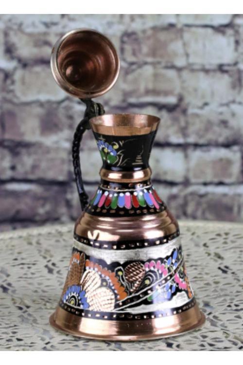 Gül Çiçek Bakır Biblo Gügüm 19 Cm