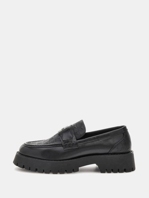 Gorizia Erkek Siyah Deri Makosen FMTGORLEL14-BLACK