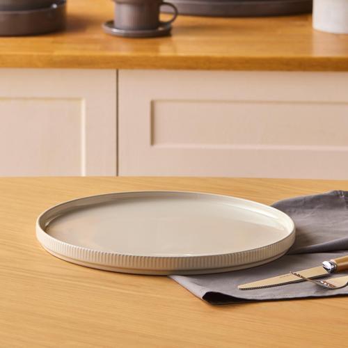 Massimo Servis Tabağı Krem 26 cm