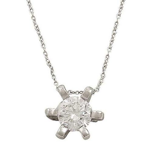 Tektaş Dümen Kolye 1,91 Gram 14 Ayar Altın