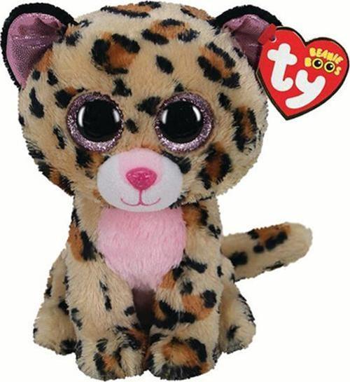 Beanie Boos Kahverengi Benekli Peluş Leopar Livvie 15 cm