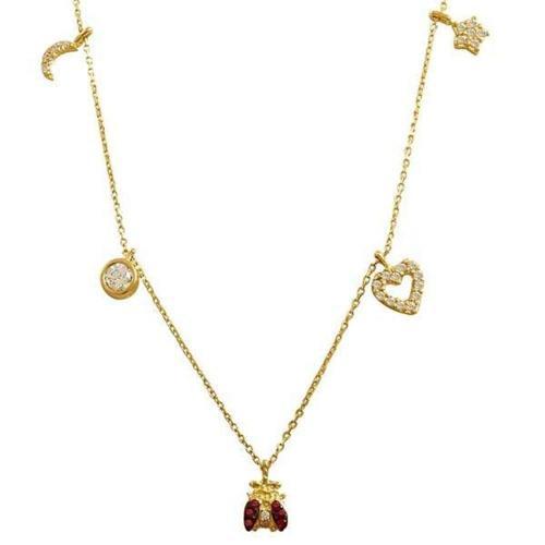 Şans Kolye 2,69 Gram 14 Ayar Altın