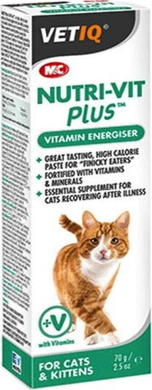 Nutri-Vit Plus Kedi Vitamini 70 Gr