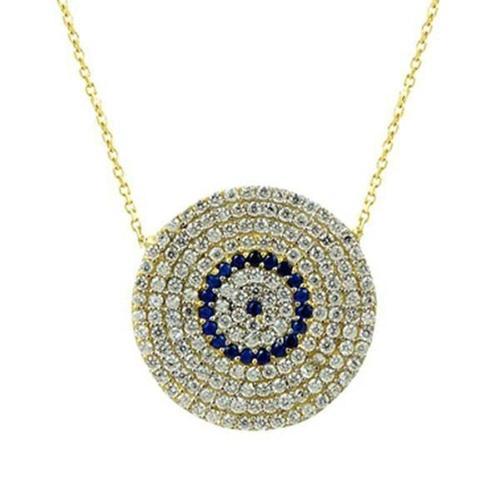 Kolye Sosyetegözü 3,42 Gram 14 Ayar Altın