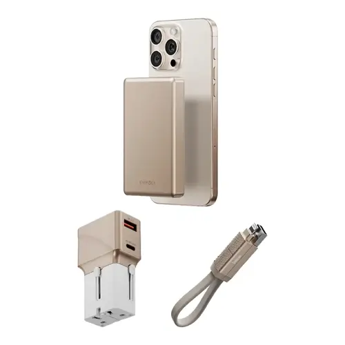 X Bazic Travel Kit Set - Gold