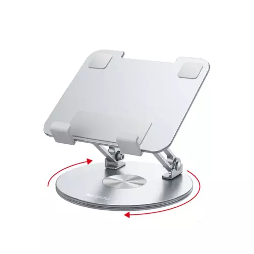 360 Derece Ayarlanabilir Metal Standı-Gümüş