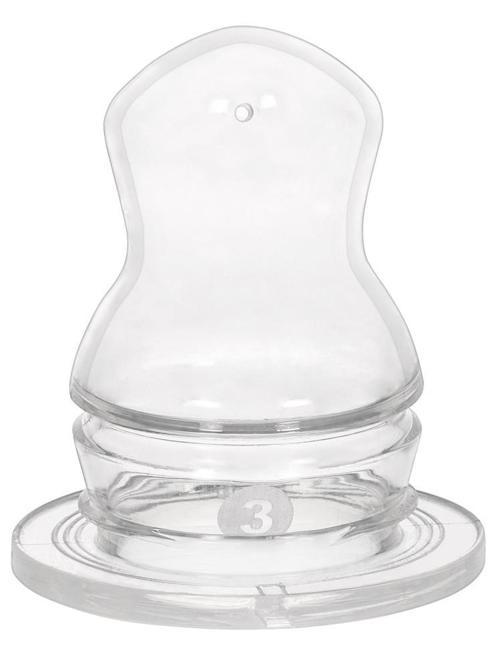 Silikon Damaklı Biberon Emziği Yoğun Akış No:3 - StandartStandart