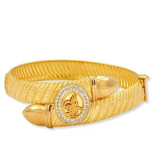 Kelepçe Tuğralı Fantezi Model 23,00 Gram 22 Ayar Altın
