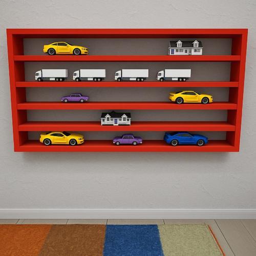 Dream Montessori Kırmızı Oyuncak Rafı