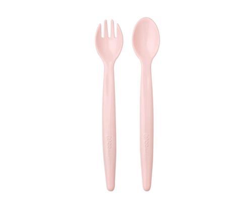 134 Çatal Kaşık Seti - Pembe