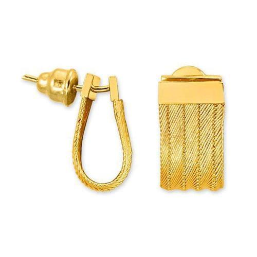 Trabzon Hasır Küpe 9,01 Gram 22 Ayar Altın