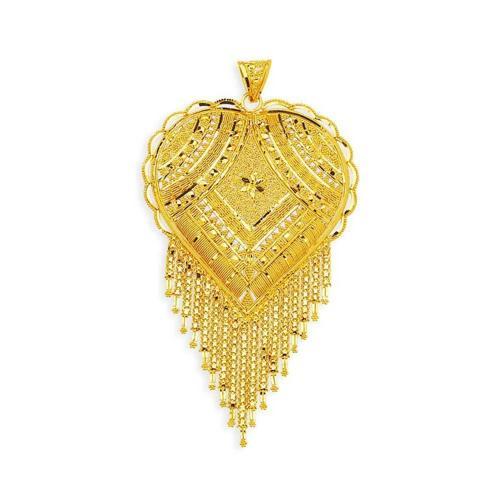 Kalpli Hint Kolye 22 ayar altın 20 gram