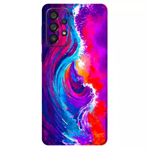 Samsung A53 Kaplama Mor Dalgalar