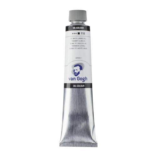 Van Gogh Yağlı Boya 200 ml. 118 Titanium White (Linseed Oil)