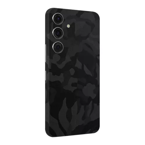Samsung S23 Fe Kaplama Siyah Kamuflaj