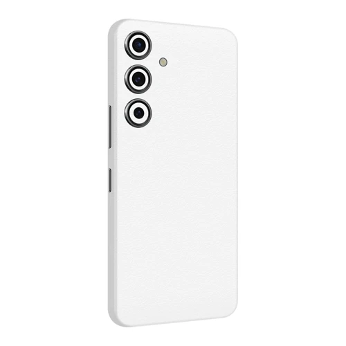 Samsung S24 Plus Kaplama Dokulu Beyaz