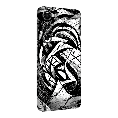 Samsung S23 Kaplama Monochrome Grafiti