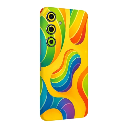 Samsung S24 Plus Kaplama Gökkuşağı