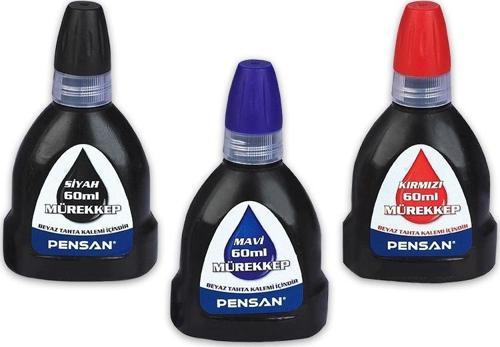 Tahta Kalem Mürekkebi 60 ML Kırmızı