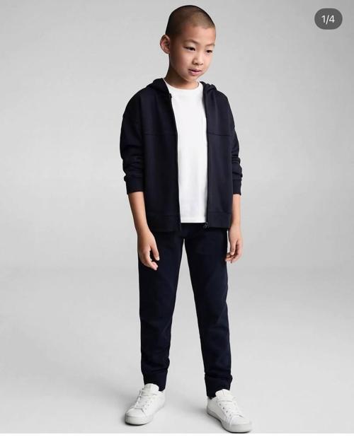 Snook Lacivert Fermuarlı Çocuk Eşofman Takımı