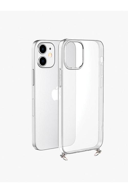 Iphone 14 Plus Uyumlu Şeffaf Askılı Telefon Kılıf