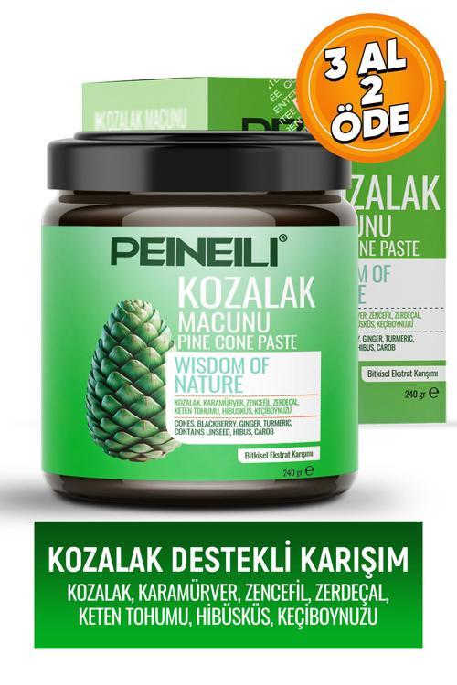 Çam Kozalağı Macunu Karamürver Zencefil Zerdeçal Keten Tohumu Içeren Kozalak Macunu 240 Gr