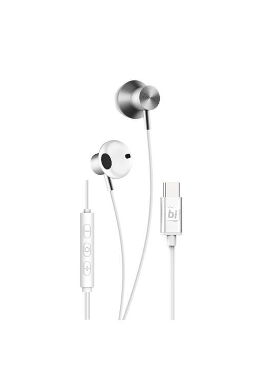 Bp-738 Type-C Kulakiçi Kablolu Kulaklık Beyaz (Apple Uyumlu)