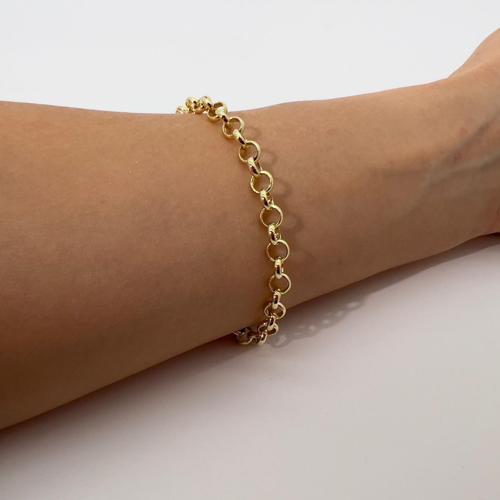 Biem Küçük Yuvarlak Halka Model Çelik Bileklik