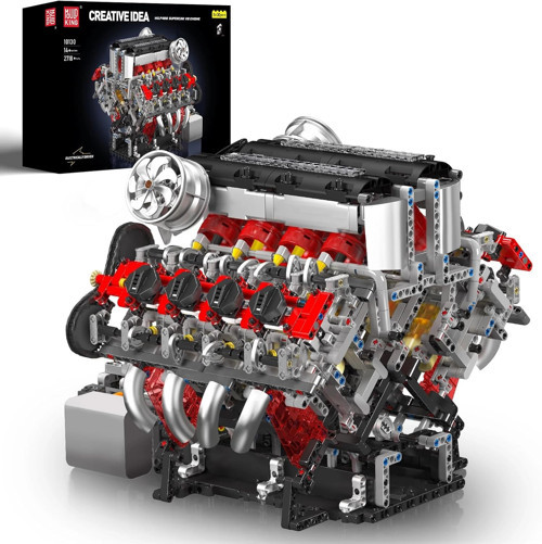 Mould King 10130 V8 Motor Yapı Blokları Seti - 2718 Parça