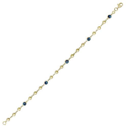 Altın Nazar Boncuklu Bileklik T075598