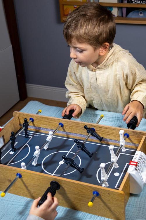 Işıklı Langırt Ahşap Masa Maçı 12 Oyunculu