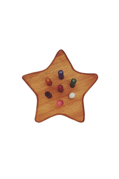 Çubuk Dizme Oyunu Ahşap Yıldız