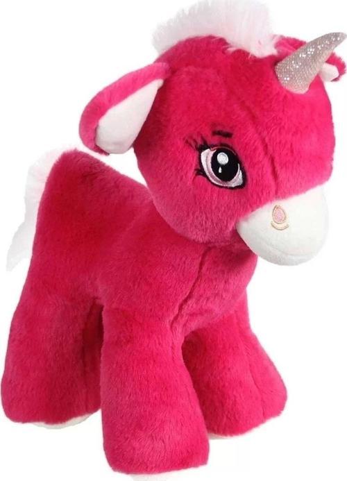 Peluş Oyuncak Pony Pembe 45 Cm DD-30637