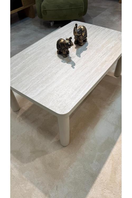 Full Traverten Bohem Orta Sehpa