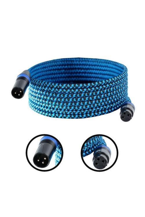 MXLR-15M Yüksek Kaliteli XLR TO XLR 15 mt. Mikrofon Kablosu