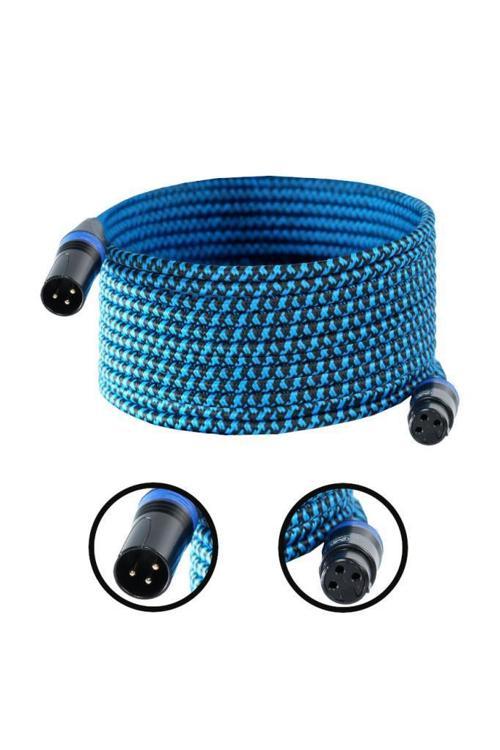 MXLR-25M Yüksek Kaliteli XLR TO XLR 25 mt. Mikrofon Kablosu