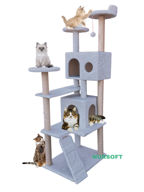 Kule Kedi Evi Tırmalama