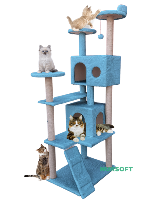 Kule Kedi Evi Tırmalama