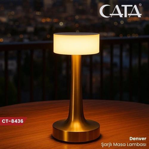 Denver Gece Lambası Gold Renk