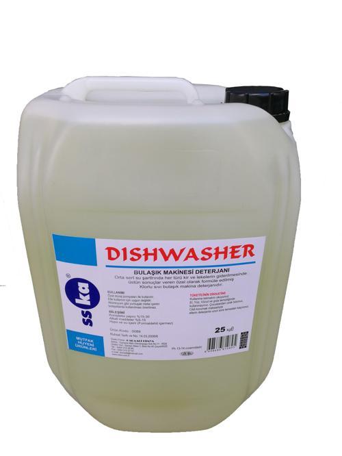 Endüstriyel Bulaşık Makine Deterjanı - 25 Kg. - Bidon