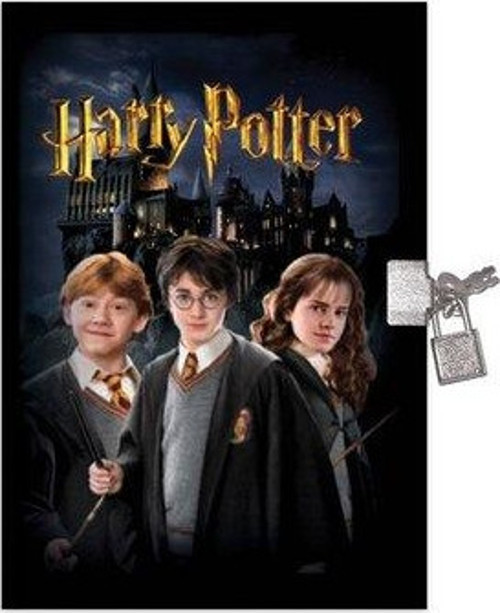 Hatıra Defteri Kilitli Harry Potter 14X20Cm 80 Yaprak 310210-07 (Karışık Renk 1 Adet)