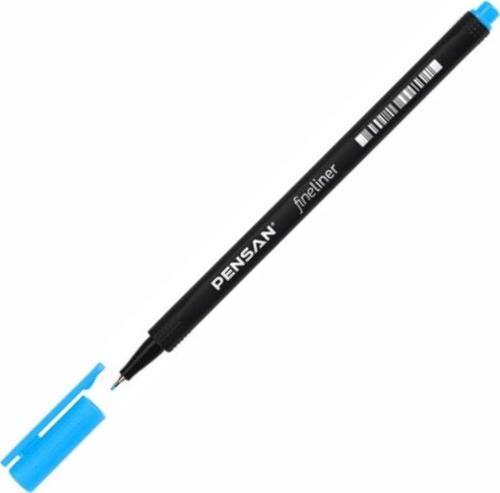 Fineliner Keçe Uç Kalem 0,4 Mm Açık Mavi 6500 (10 Lu Paket)
