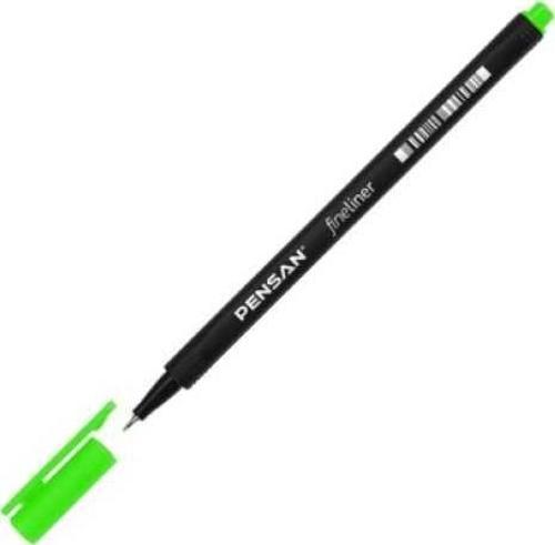 Fineliner Keçe Uç Kalem 0,4 Mm Açık Yeşil 6500 (10 Lu Paket)