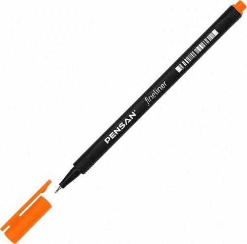 Fineliner Keçe Uç Kalem 0,4 Mm Turuncu 6500 (10 Lu Paket)