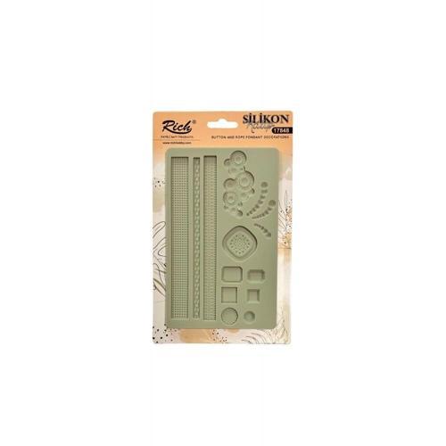 Silicone Moulds Silikon Epoksi ve Polimer Kil Kalıbı 19x12 cm. 17867